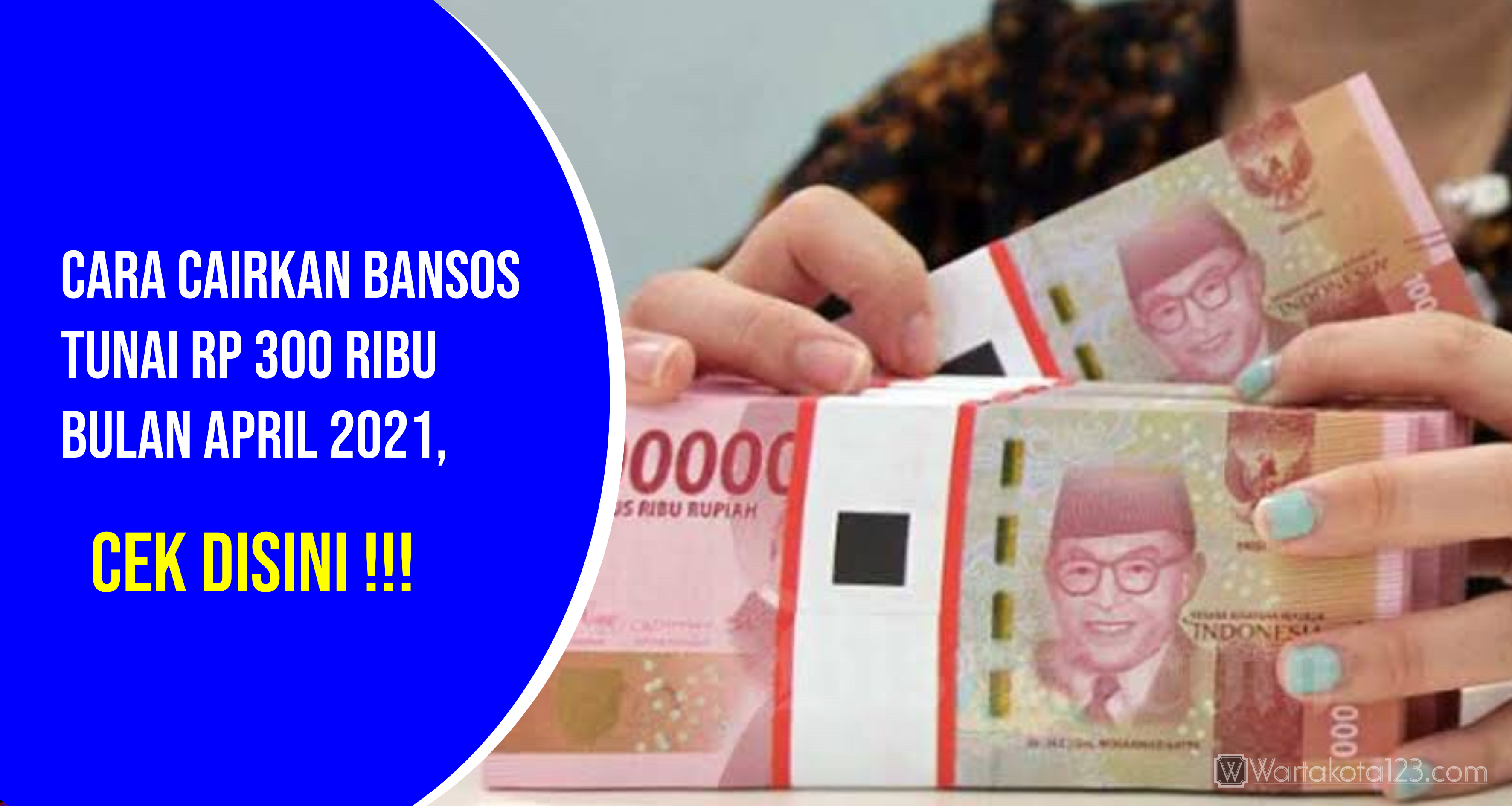 Kapan bansos bulan april 2021 cair