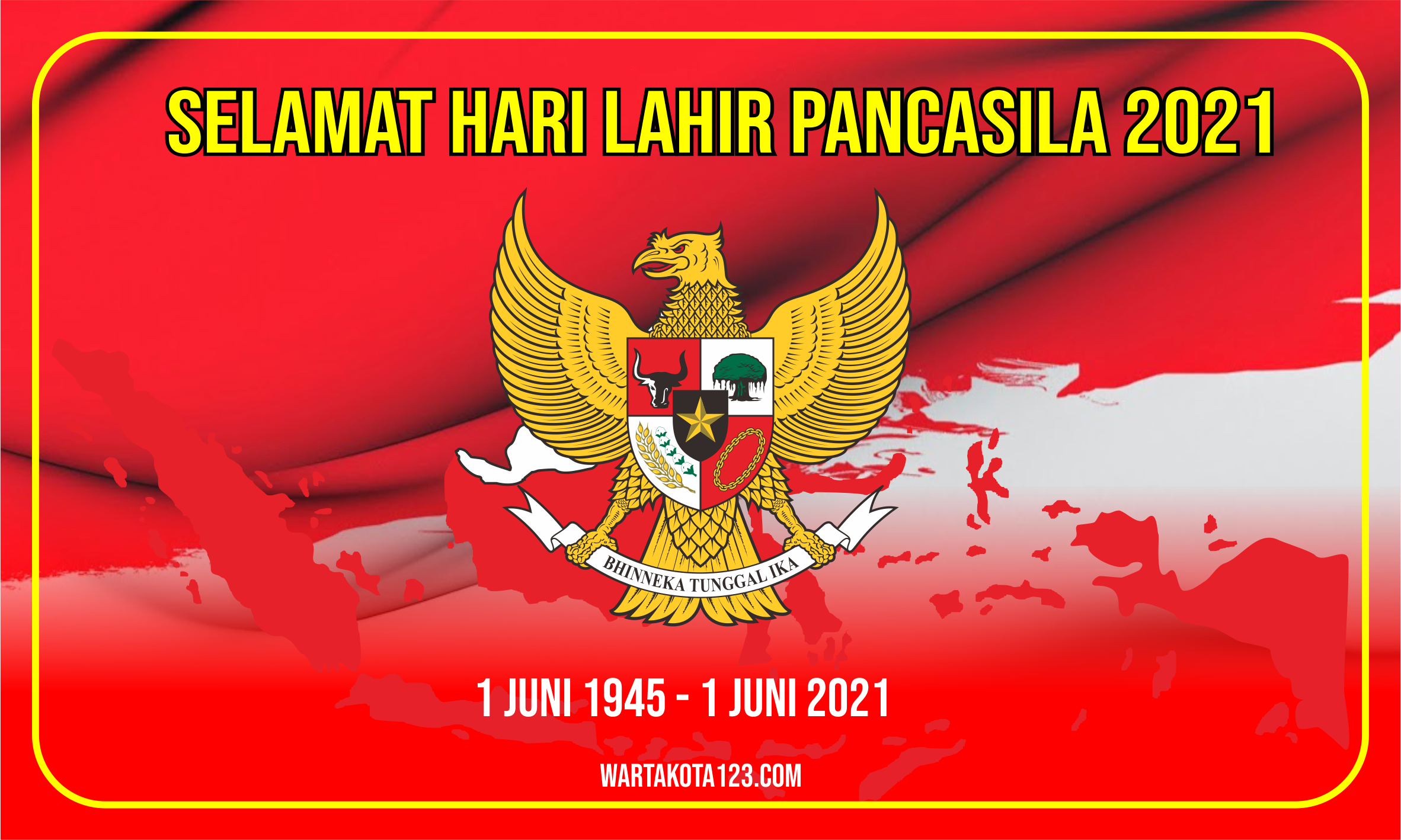 Poster Hari Lahir Pancasila 2021