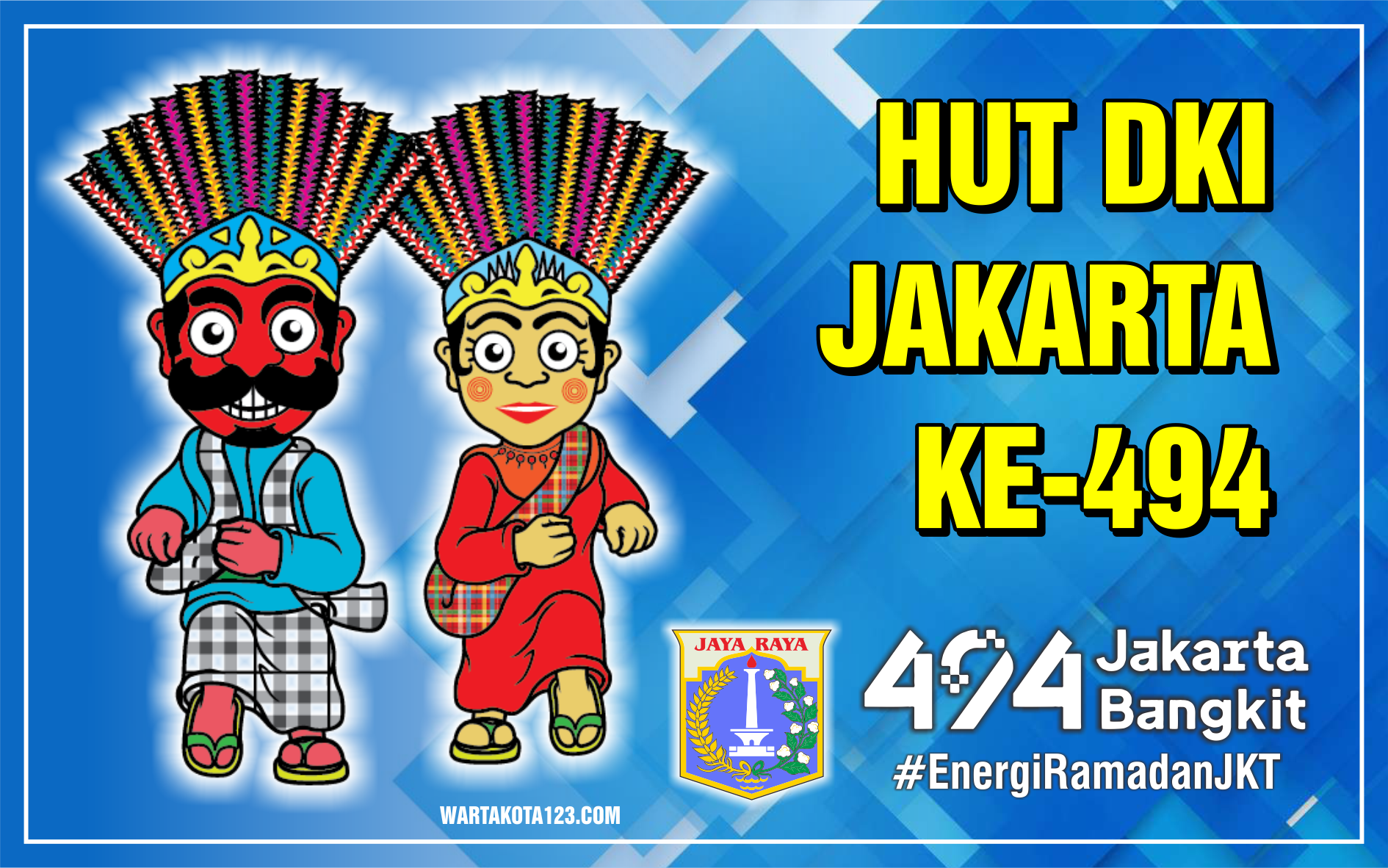 Poster HUT DKI Jakarta 2021