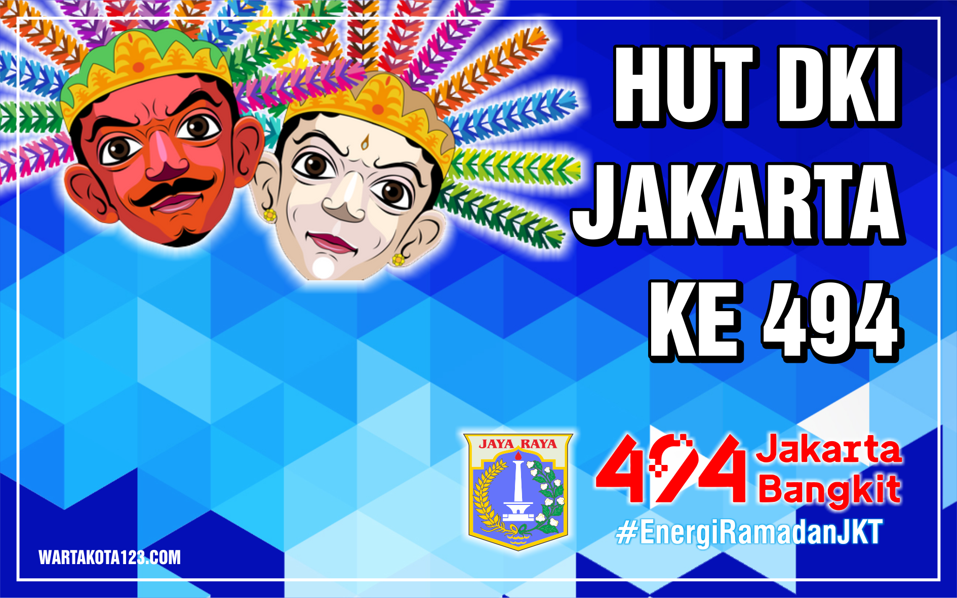 Poster HUT DKI Jakarta 2021