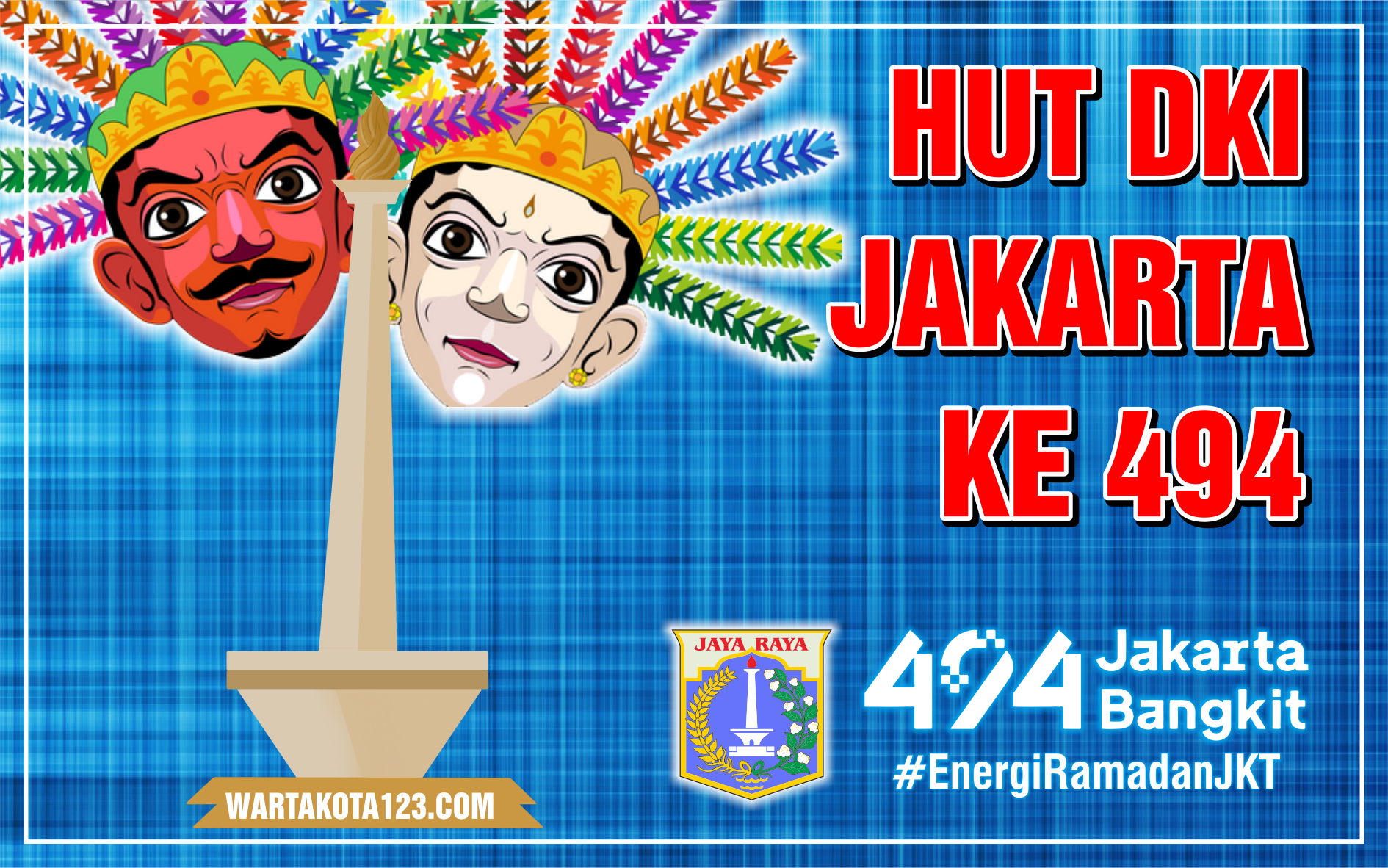 Poster HUT DKI Jakarta 2021