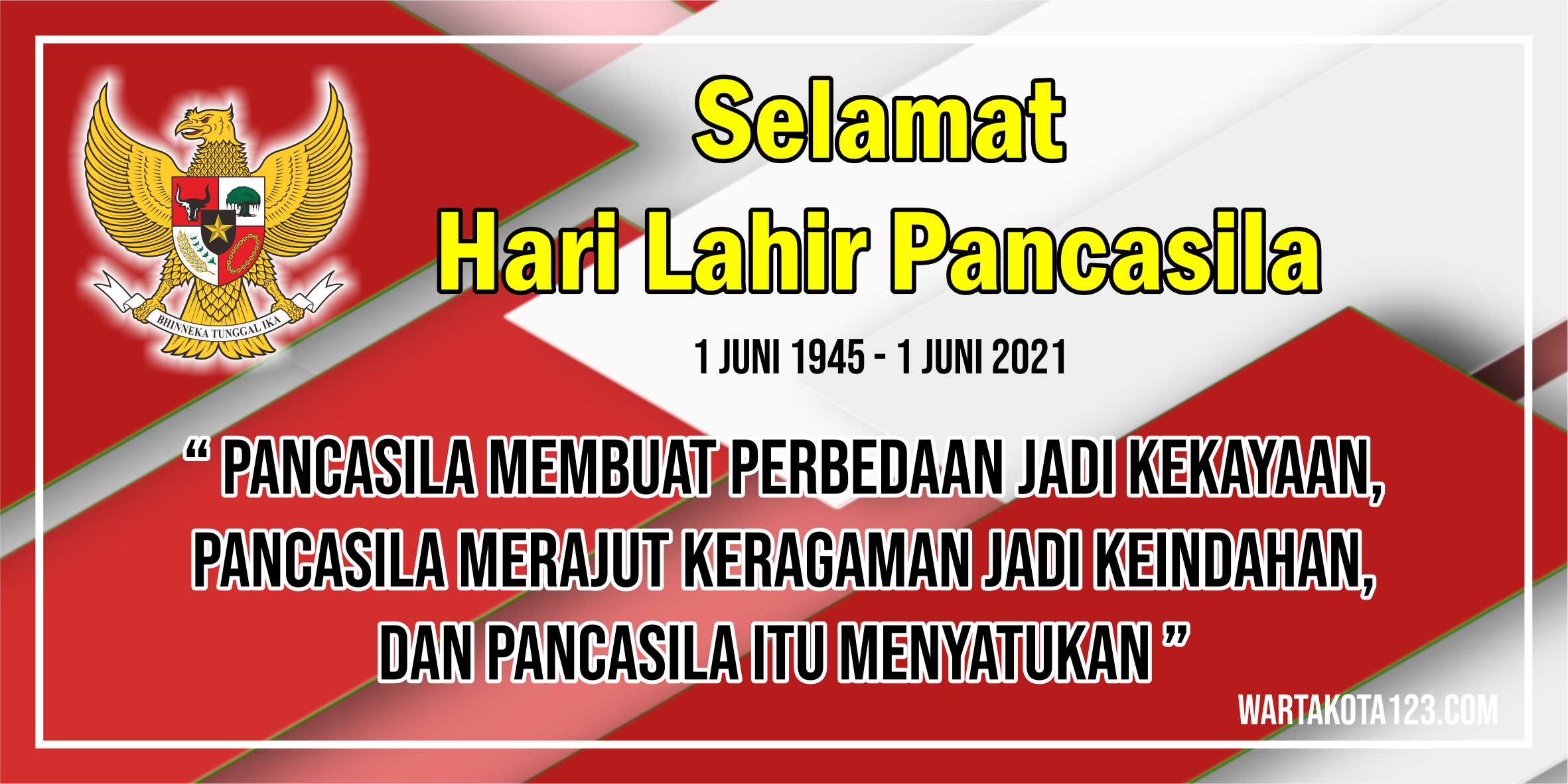 Quotes Hari Lahir Pancasila 2021