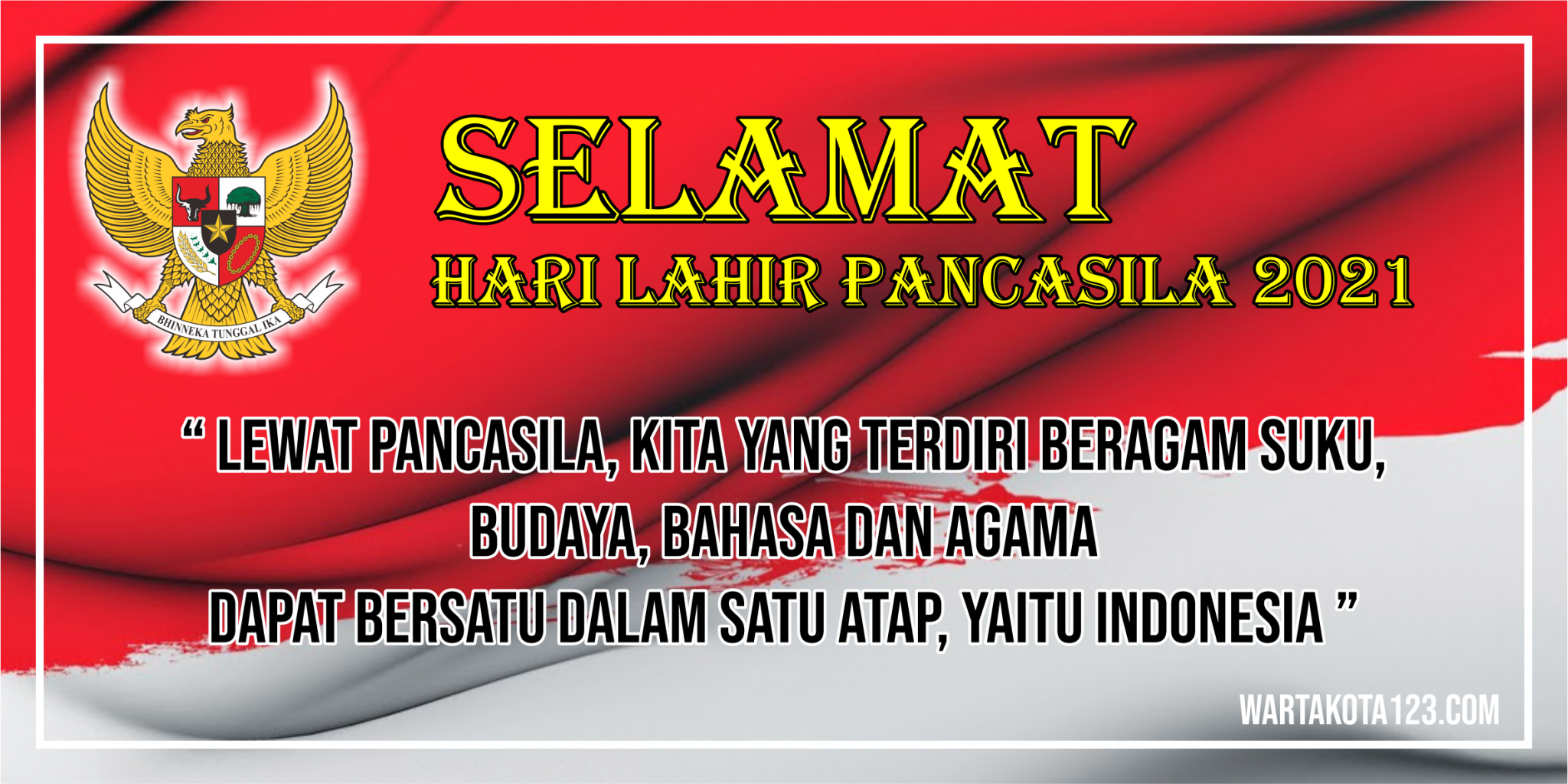 10 Quotes Hari Lahir Pancasila 2021 untuk Caption di Sosmed!!