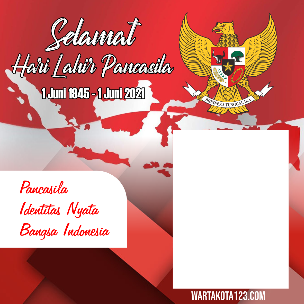 Twibbon Hari Lahir Pancasila 2021