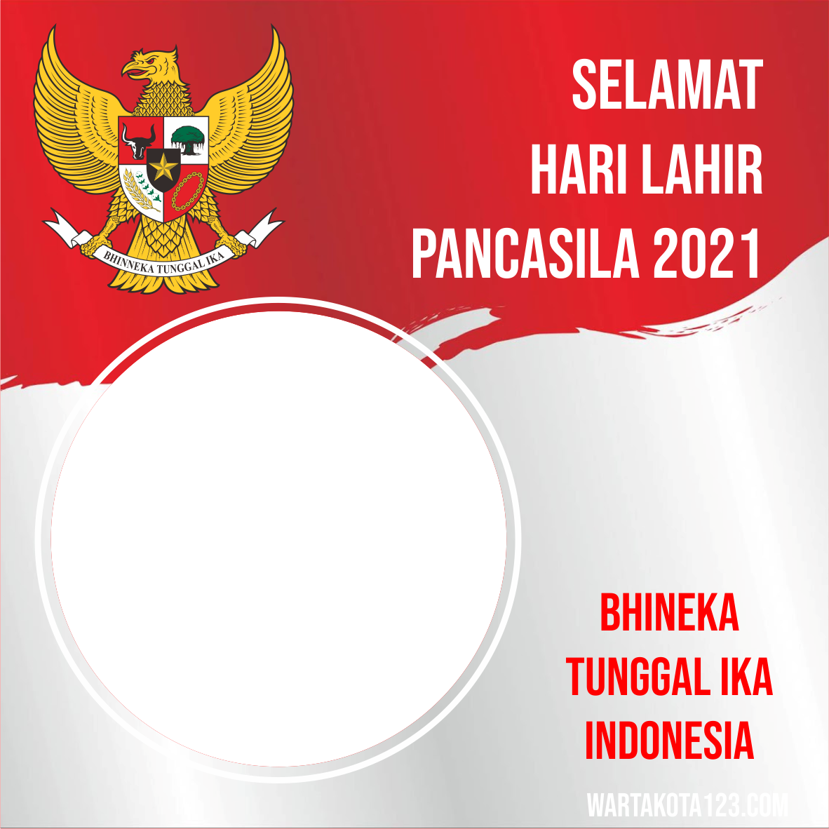 Twibbon Hari Lahir Pancasila 2021