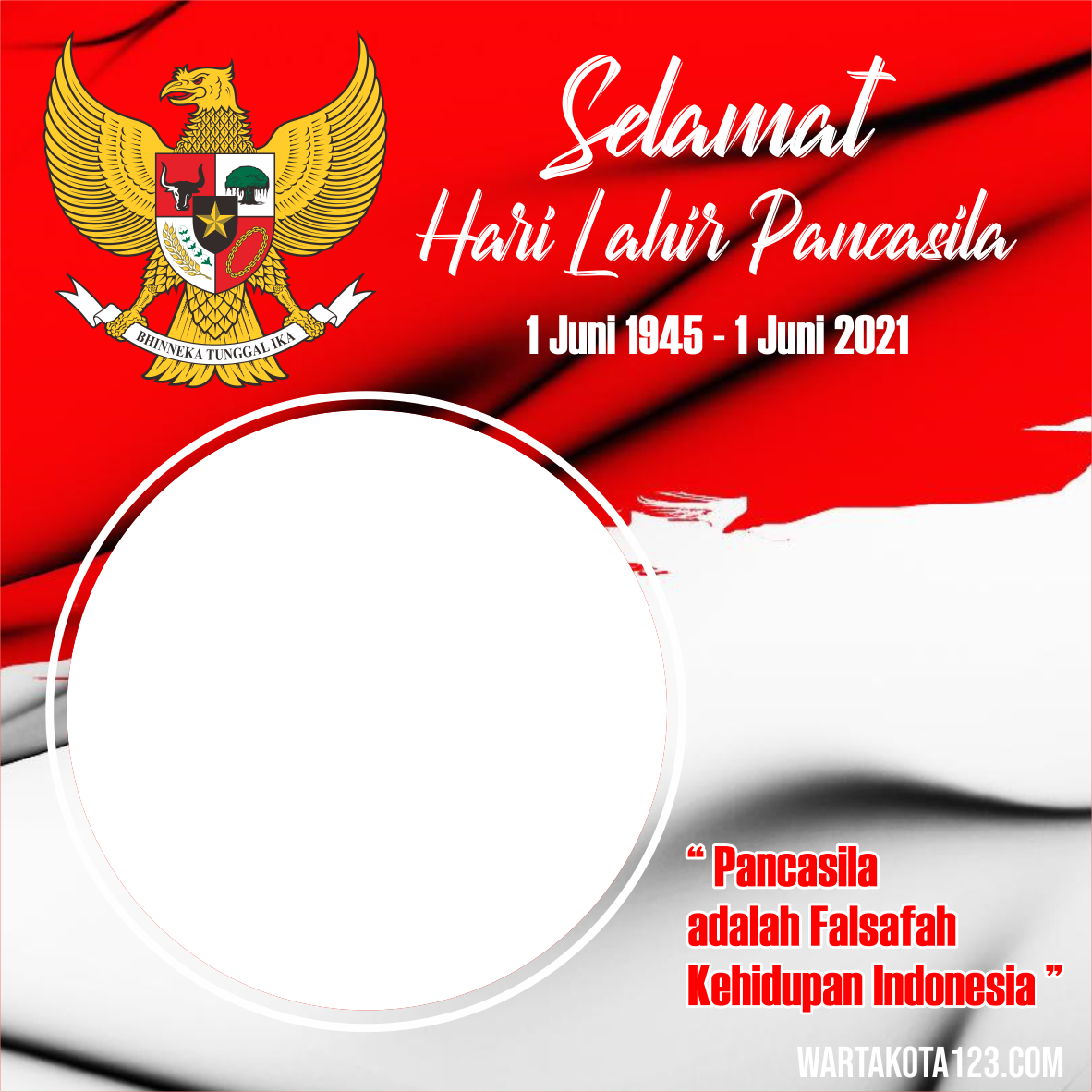 Twibbon Hari Lahir Pancasila 2021 Download Disini Gratis