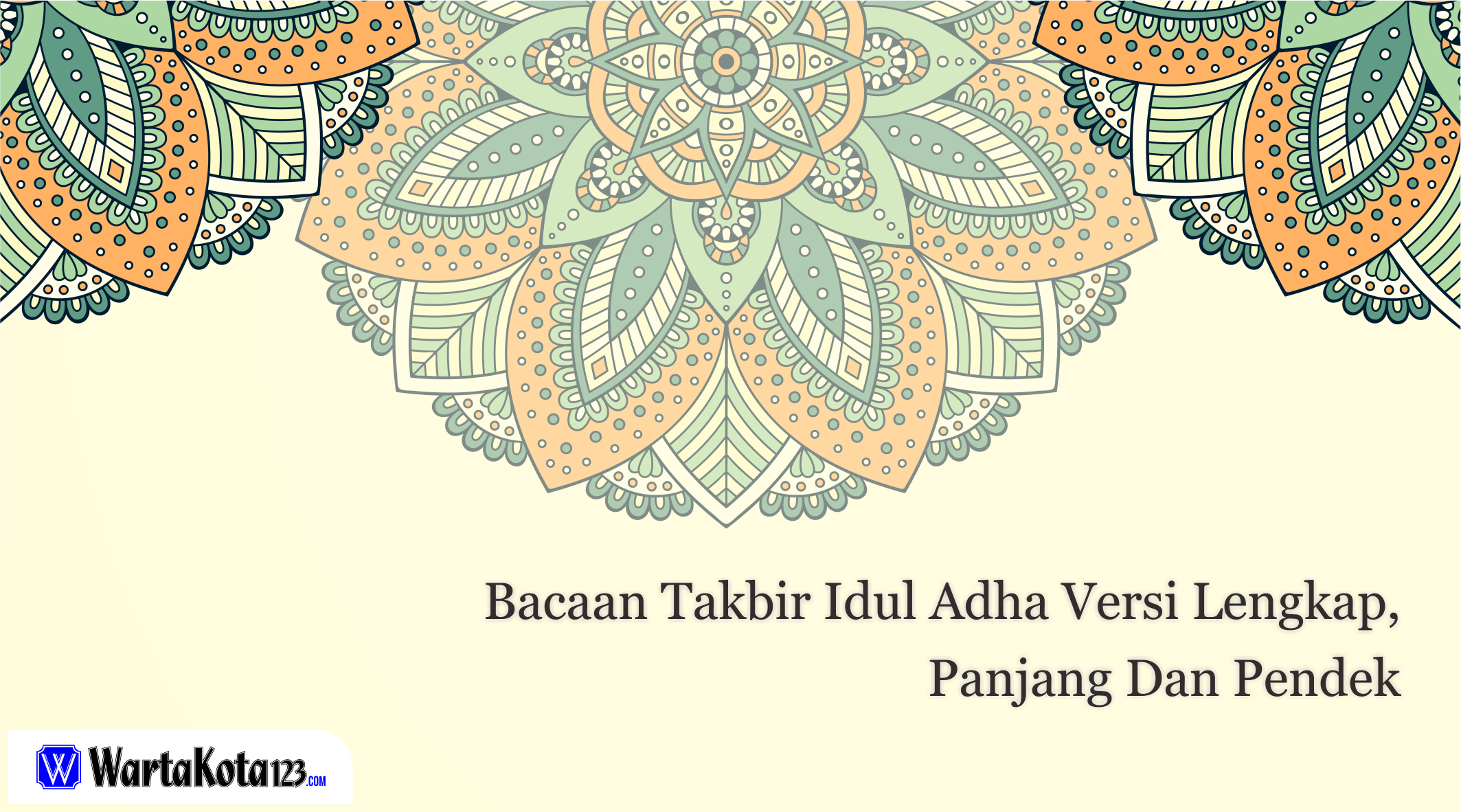 bacaan takbir idul adha