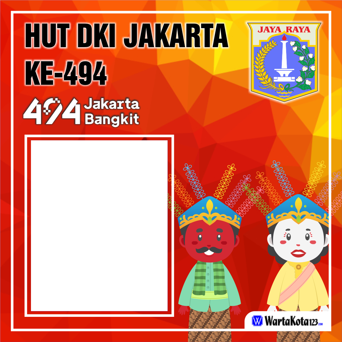 Twibbon HUT DKI Jakarta 2021