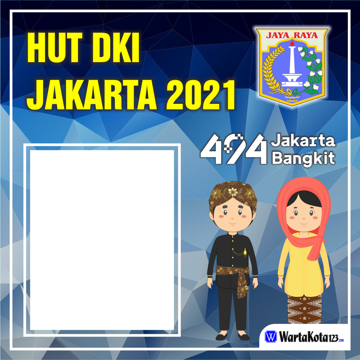 Twibbon HUT DKI Jakarta 2021