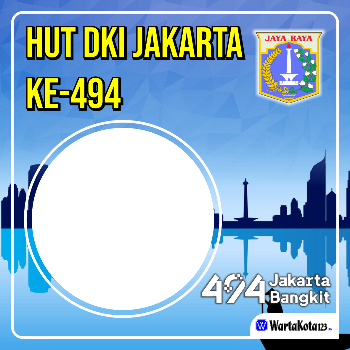 Twibbon HUT DKI Jakarta 2021