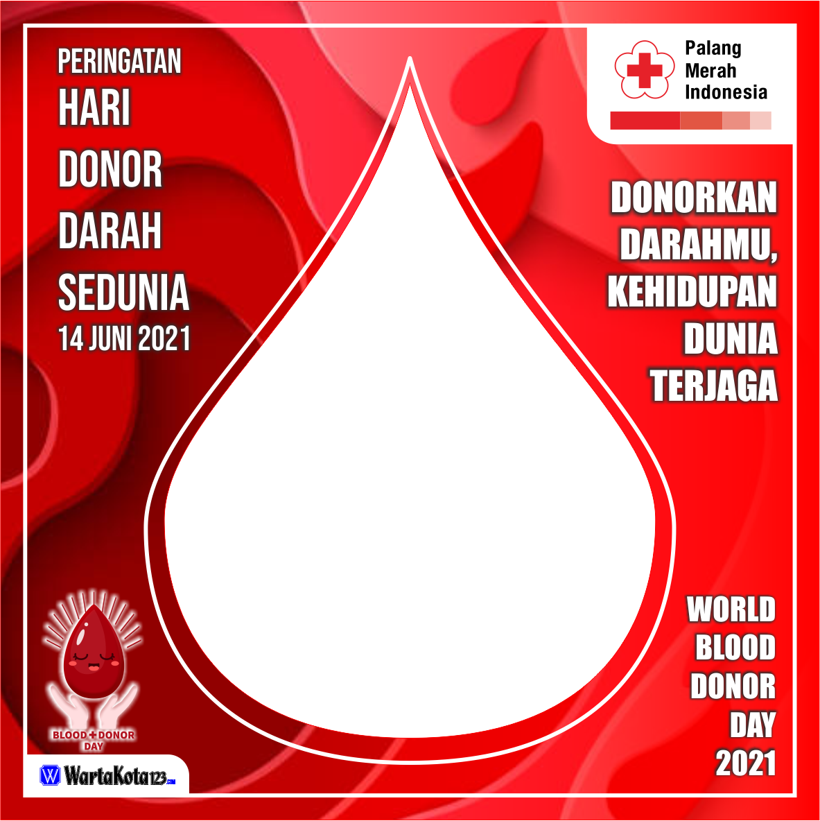 Twibbon Hari Donor Darah Sedunia