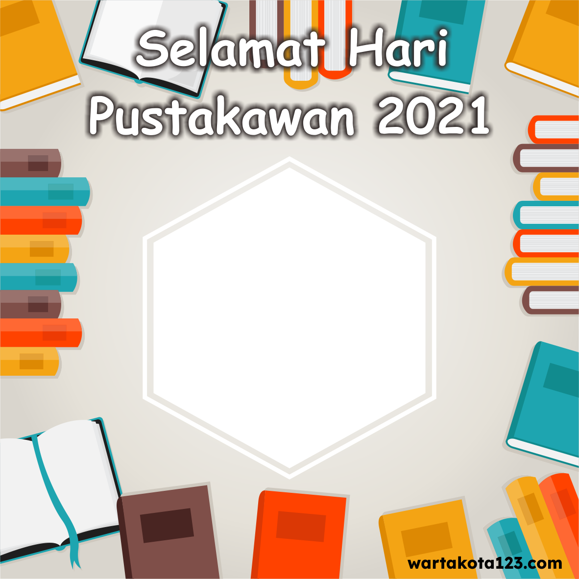 Twibbon Hari Pustakawan Nasional 2021