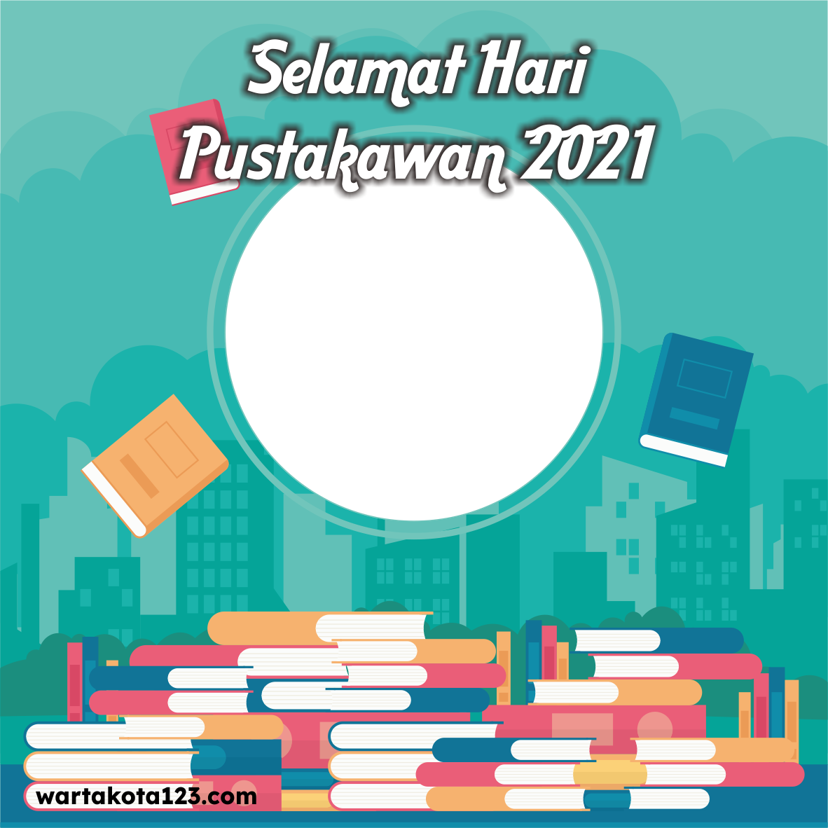 Twibbon Hari Pustakawan Nasional 2021