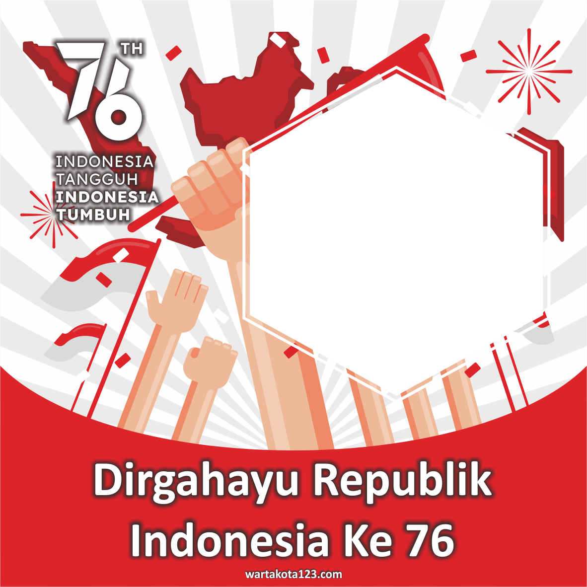 Twibbon HUT RI 2021