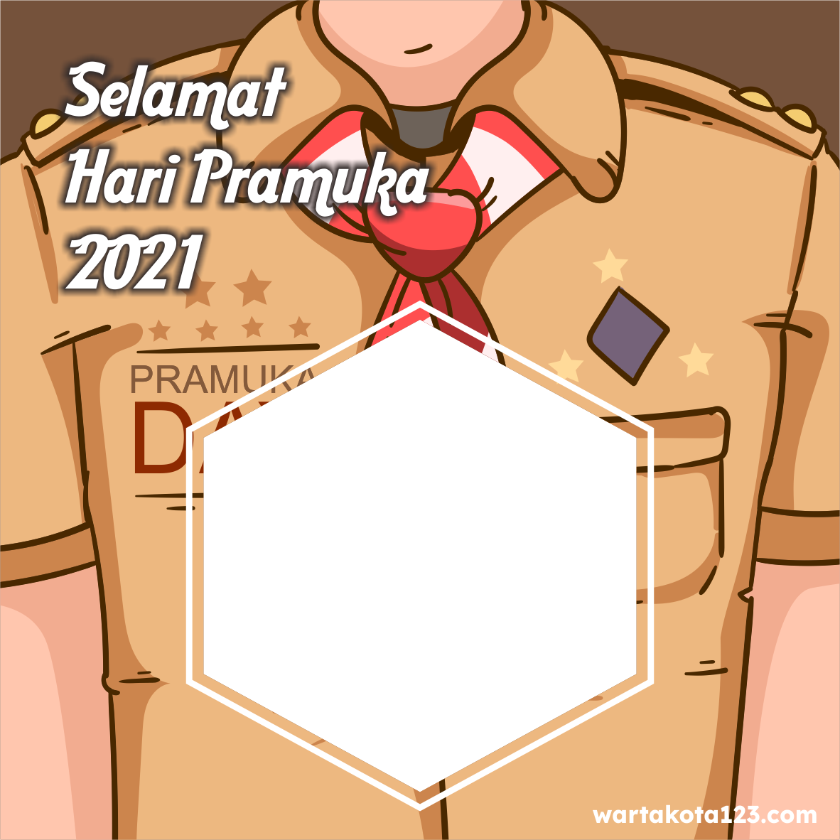 Twibbon Hari Pramuka 2021