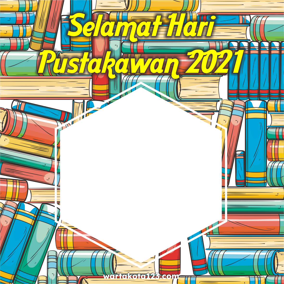 Twibbon Hari Pustakawan Nasional 2021