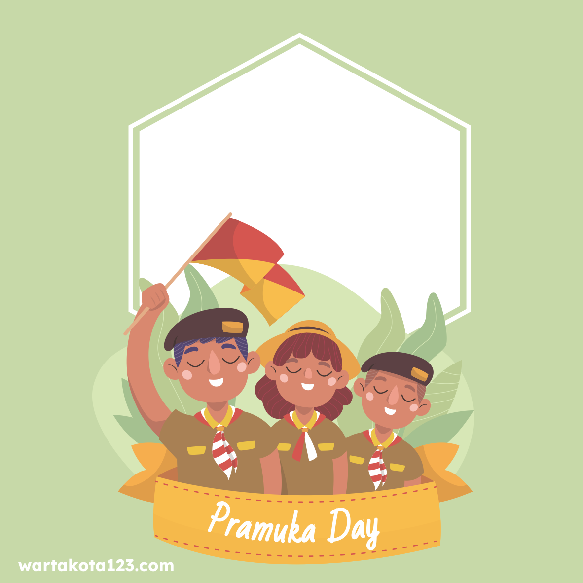 Twibbon Hari Pramuka 2021