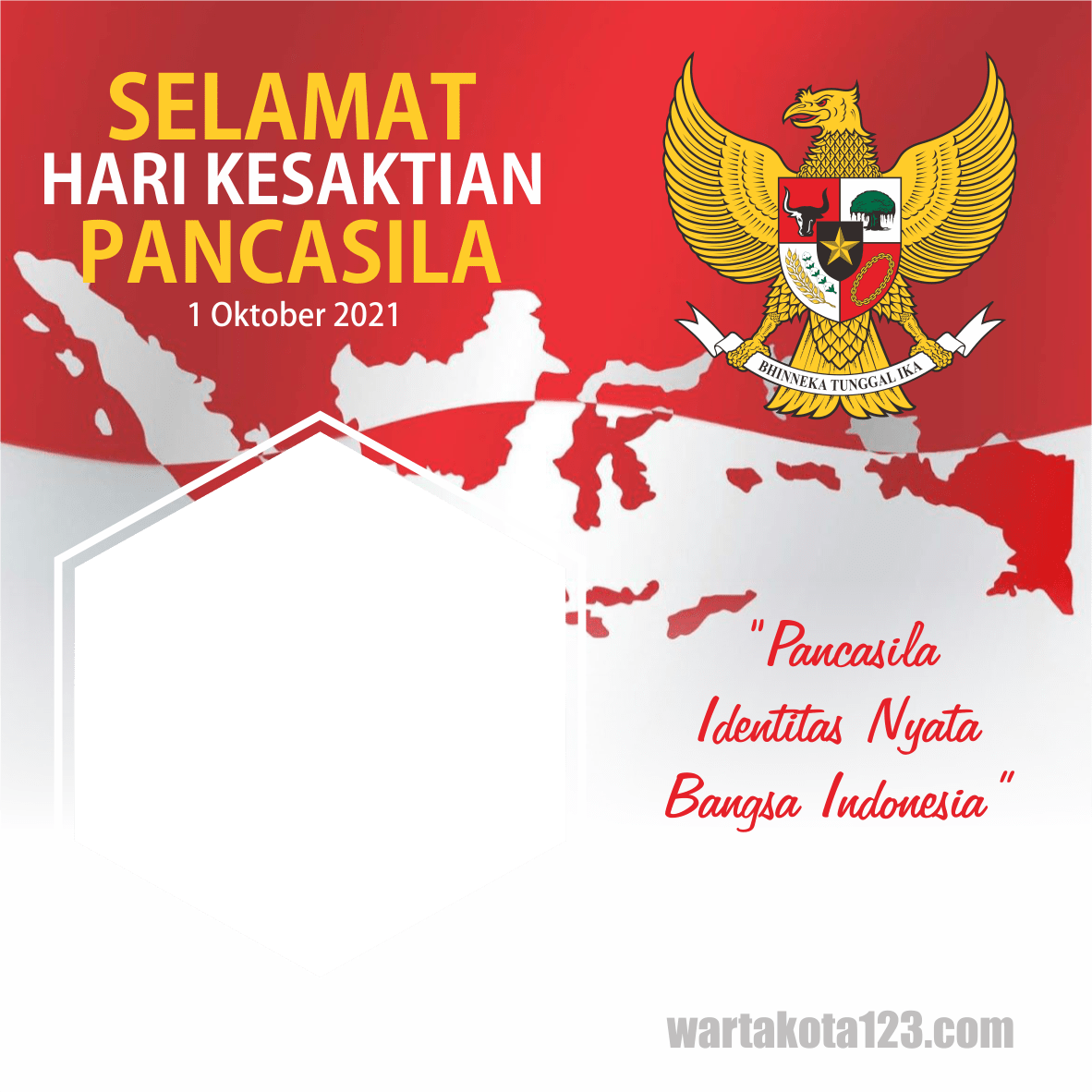 Twibbon Hari Kesaktian Pancasila 2021