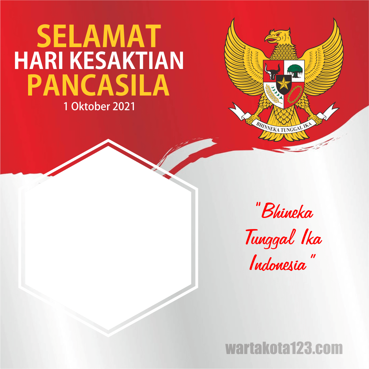 Twibbon Hari Kesaktian Pancasila 2021