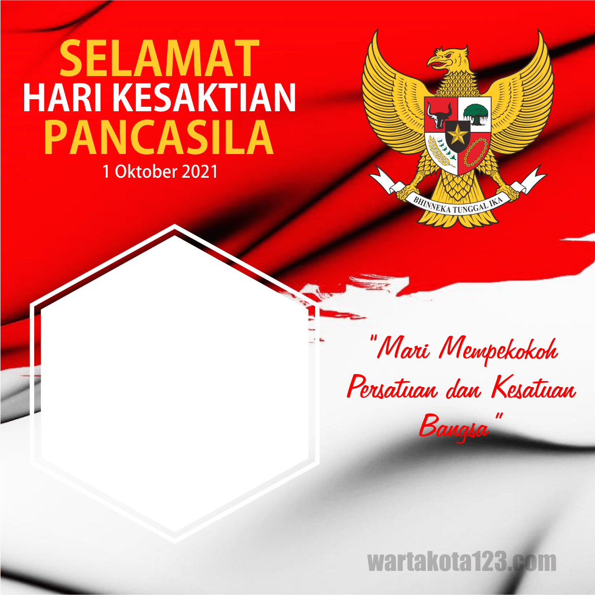 Twibbon Hari Kesaktian Pancasila 2021