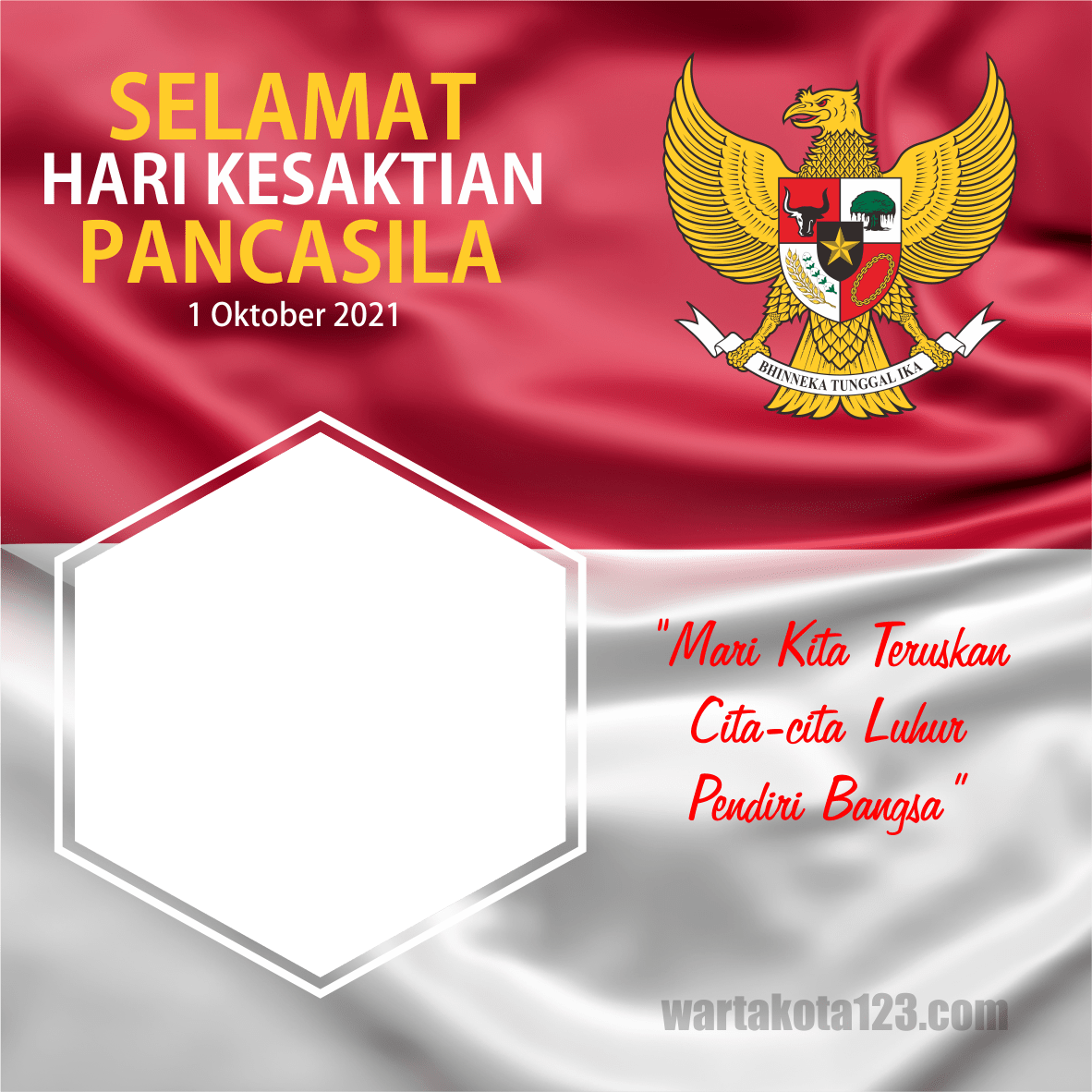 Twibbon Hari Kesaktian Pancasila 2021