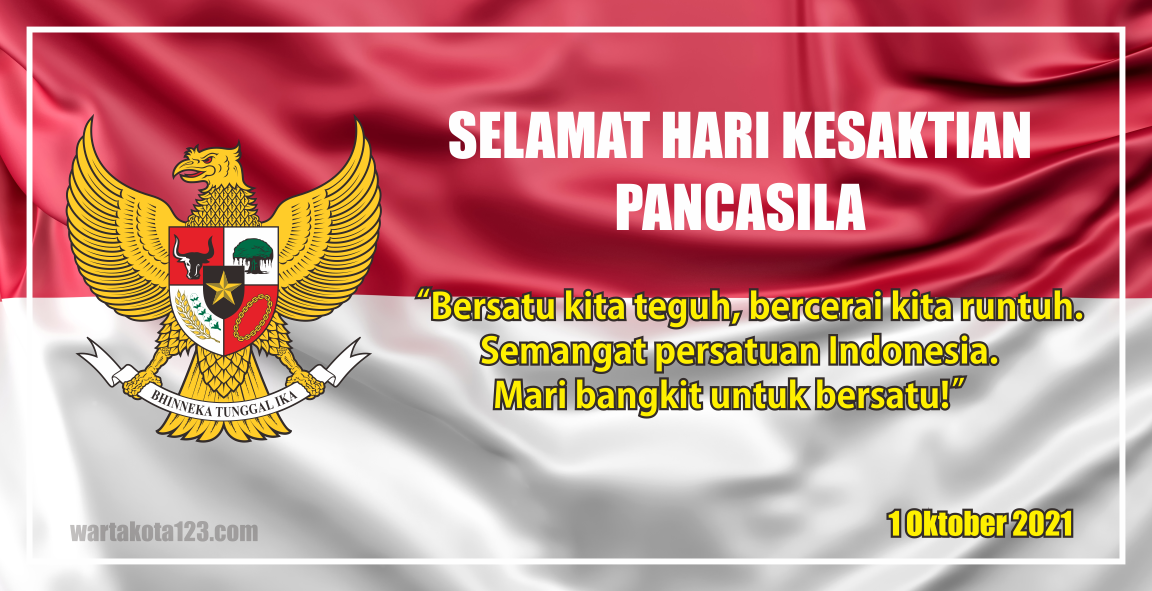 Ucapan Hari Kesaktian Pancasila