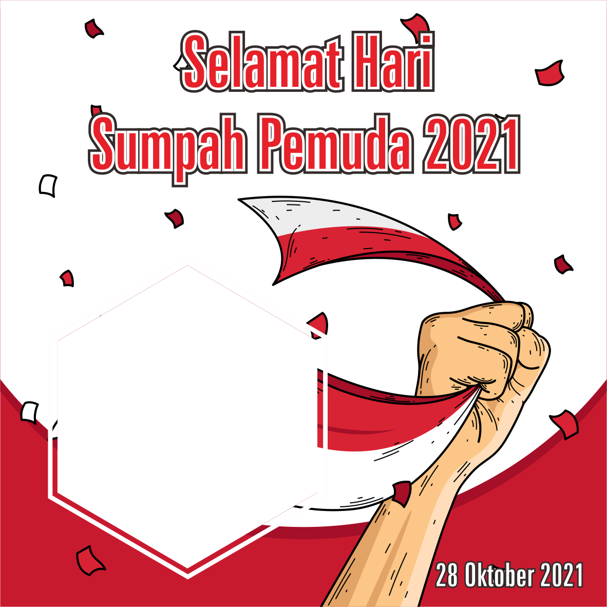 Twibbon Hari Sumpah Pemuda 2021