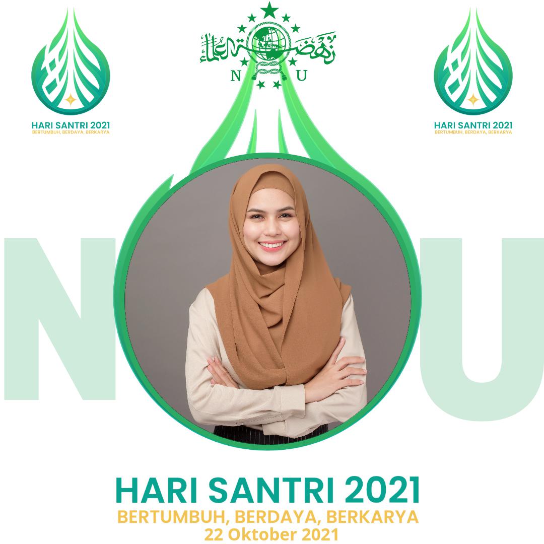 Twibbon hari santri 2021