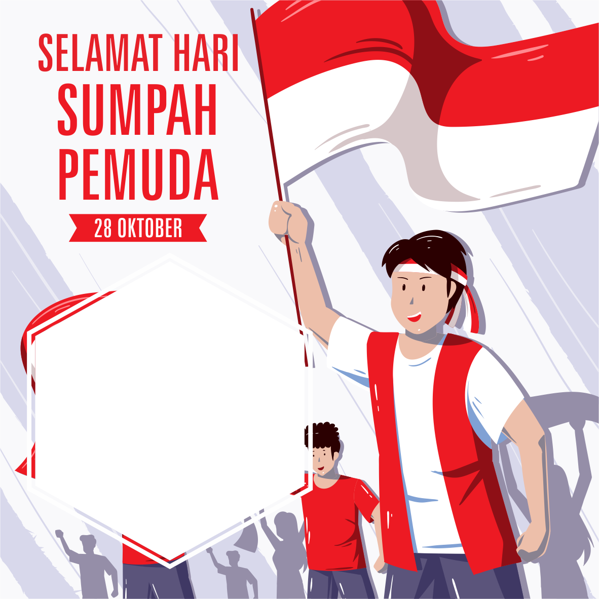 Twibbon Hari Sumpah Pemuda 2021