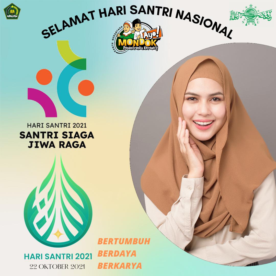 Twibbon hari santri 2021