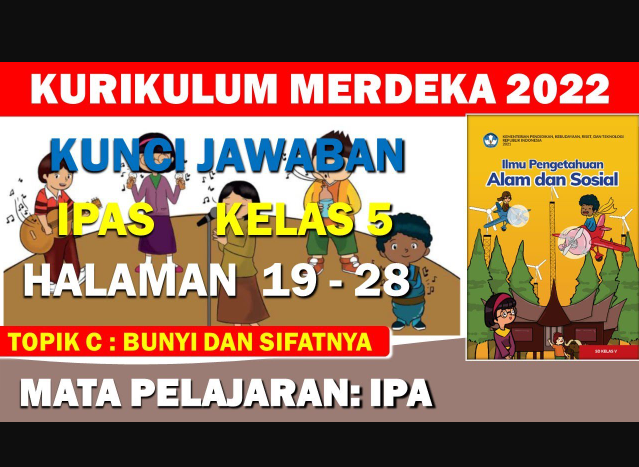 Kunci Jawaban Ilmu Pengetahuan Alam dan Sosial (IPAS) Kelas 5 SD Halaman 19